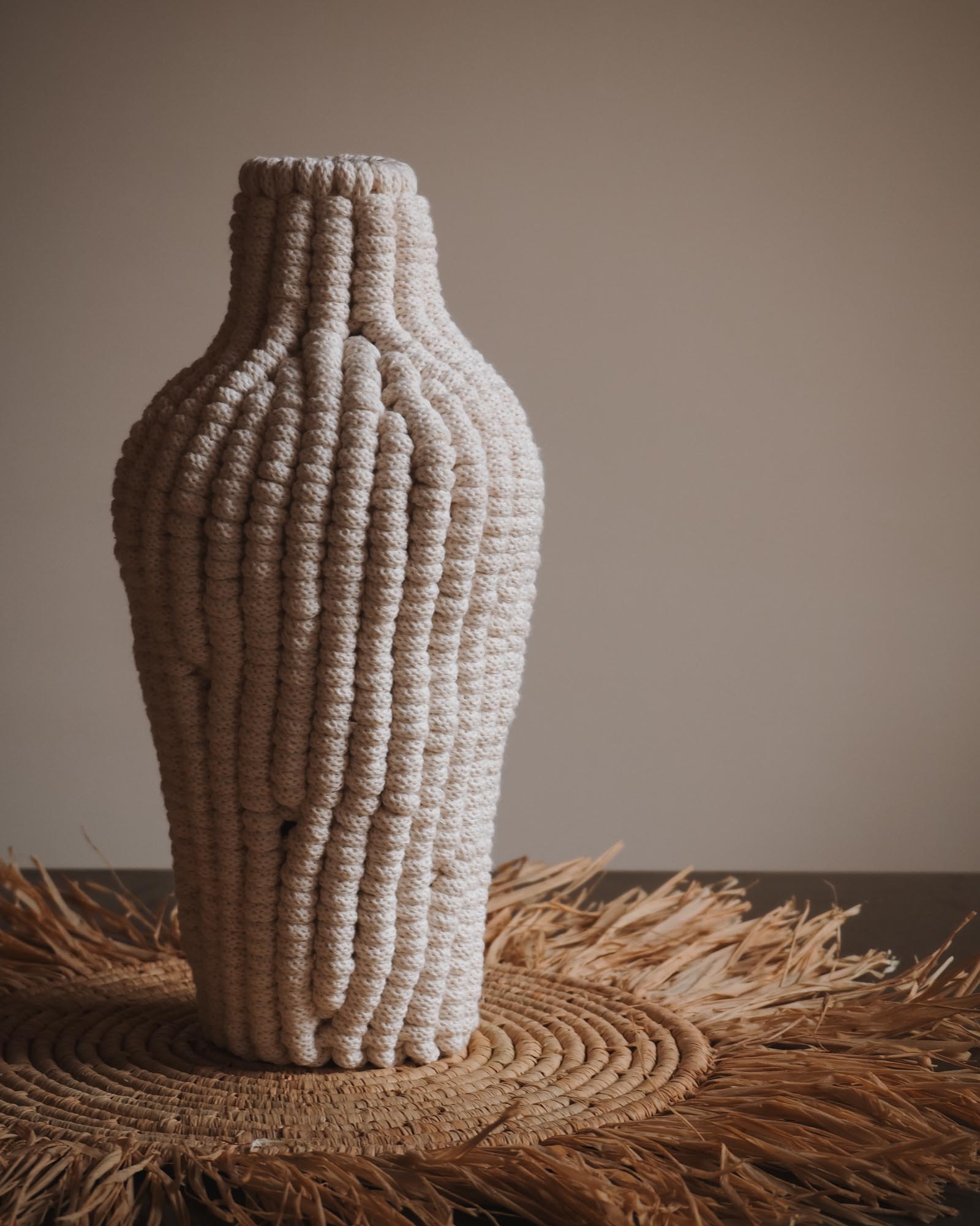 Cocoon macrame flower vase tutorial